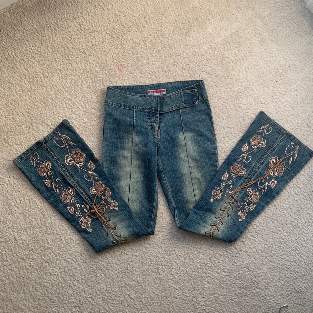 Women flared jeans
